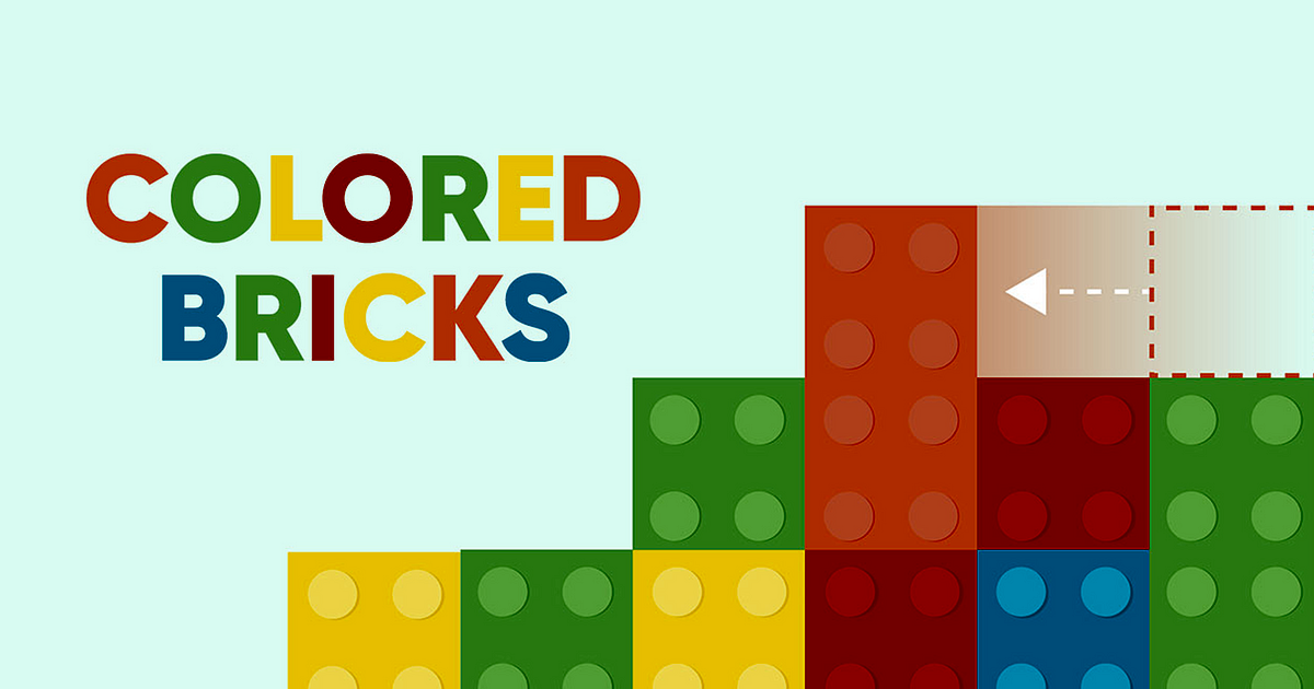 Colored Bricks Online Jogo Gratuito Online Funnygames