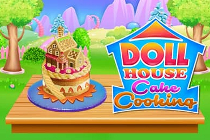 Casa de Boneca; Assando um Bolo - Jogo Gratuito Online