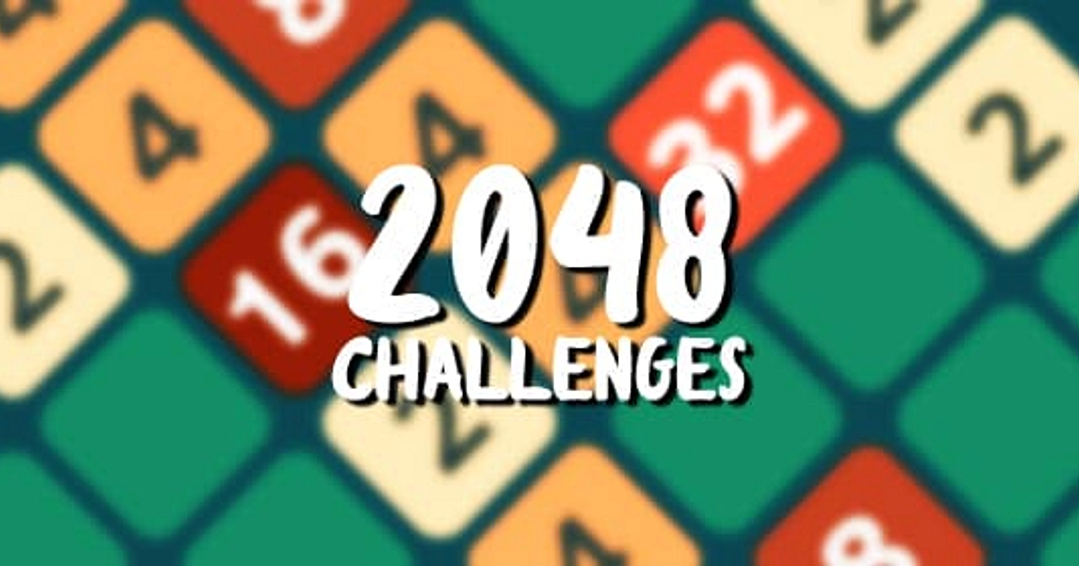 Desafios 2048 - Jogo Gratuito Online