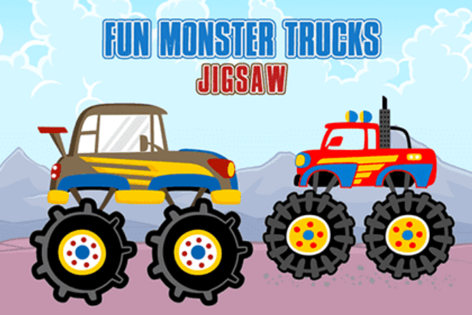 Monster Trucks Jigsaw