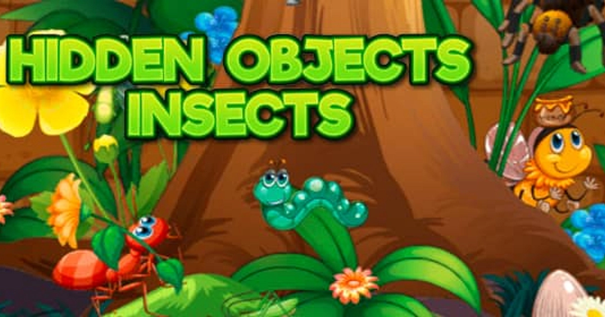 Jogo Insect Hidden Objects Insects - Jogo Gratuito Online | FunnyGames