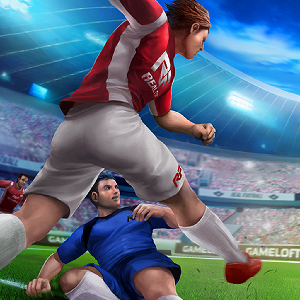 Real Football - Nova versão OFFLINE do jogo de futebol da Gameloft 