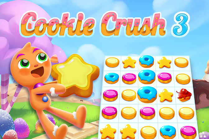 Cookie Crush Saga em Jogos na Internet