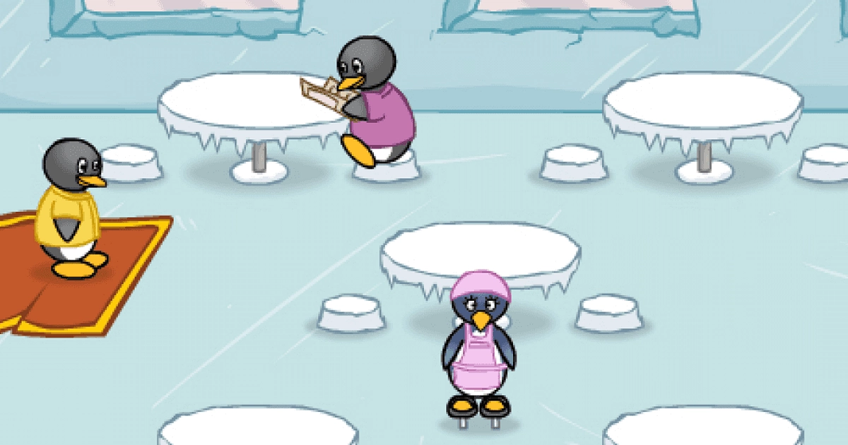 PENGUIN DINER em COQUINHOS