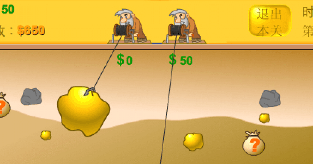 Jogo de pegar ouro na mina / Gold Miner 