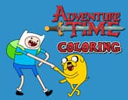 Colorindo com Hora da Aventura