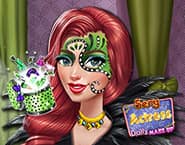 Atriz Sery Maquiagem de Boneca
