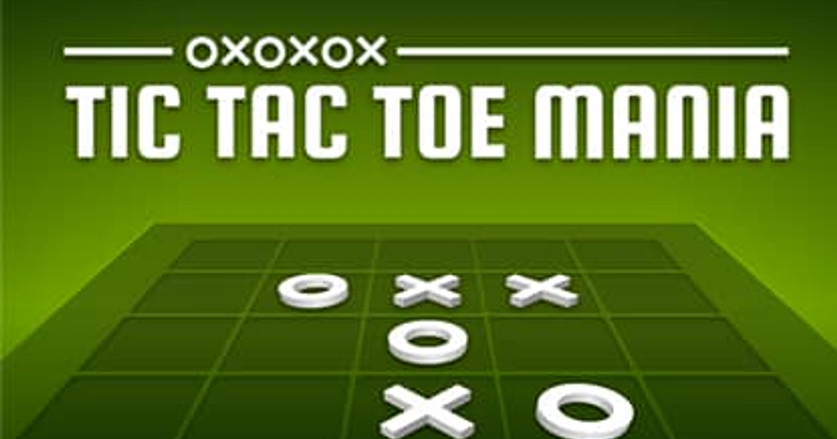 Tic Tac Toe Mania - Jogo Gratuito Online | FunnyGames