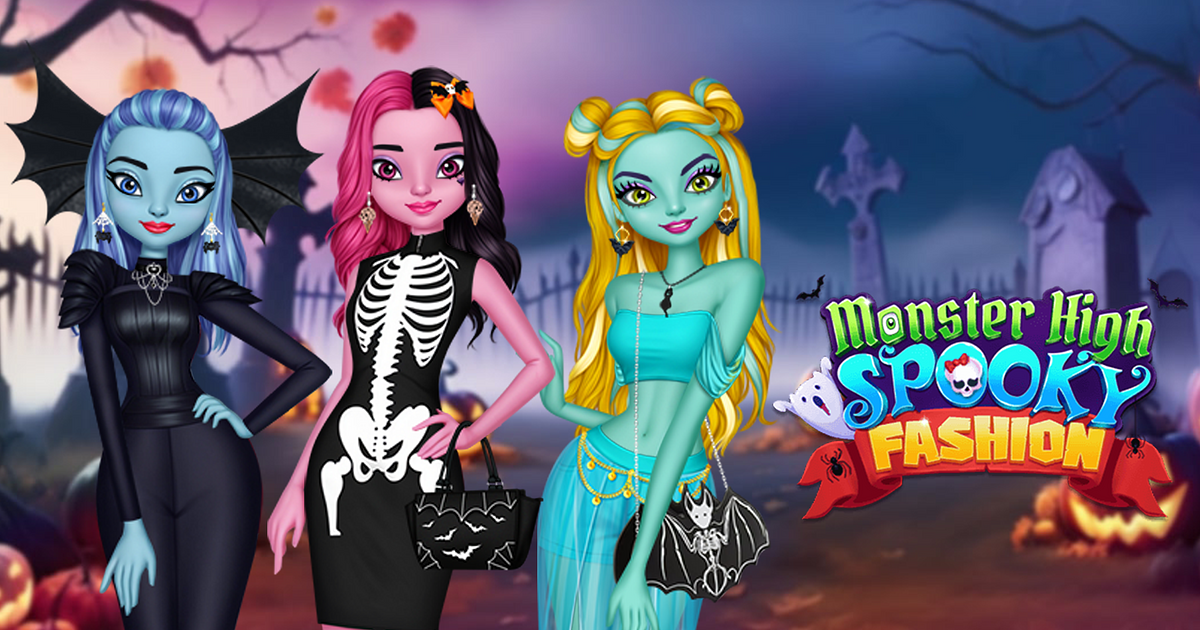 Monster High Spooky Fashion - Jogo Gratuito Online | FunnyGames