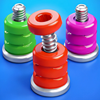 Nuts and Bolts Color Puzzle
