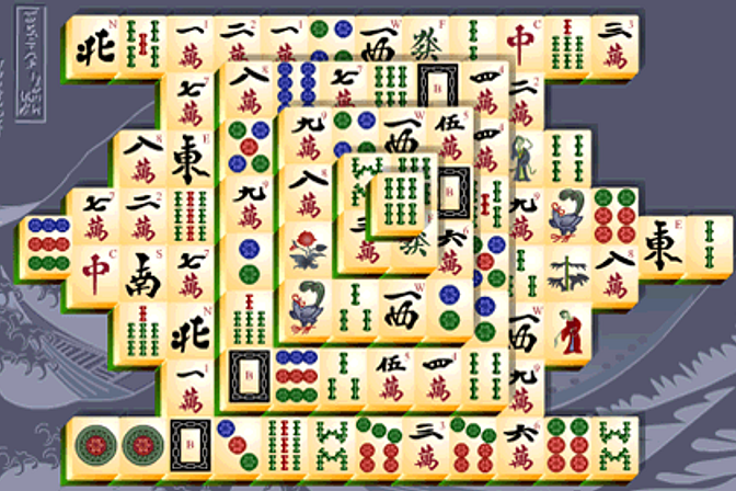 Mahjongg - Jogos de Raciocínio - 1001 Jogos