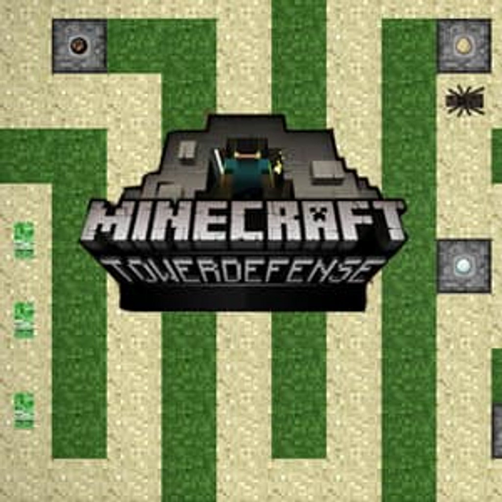 click jogos gemes-minecraft defense tower, esperando o spider