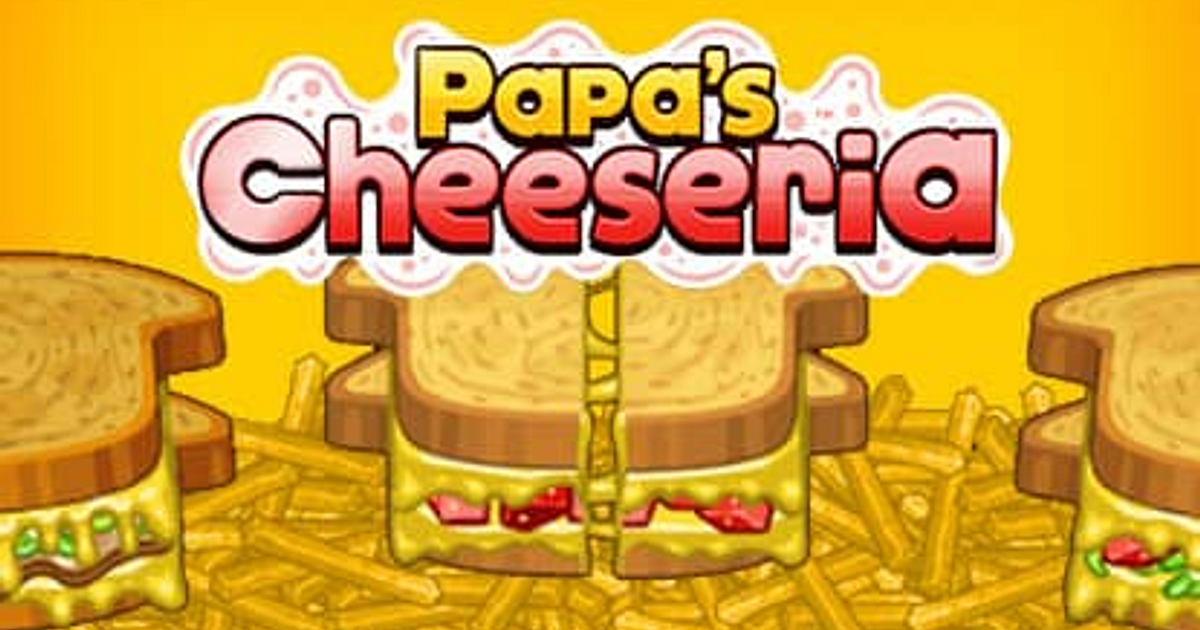 Jogo Papa's Cheeseria no Joguix
