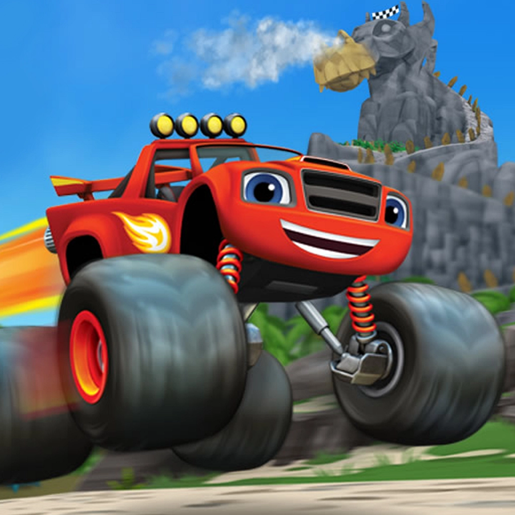 A corrida 🏁  Blaze and the Monster Machines 
