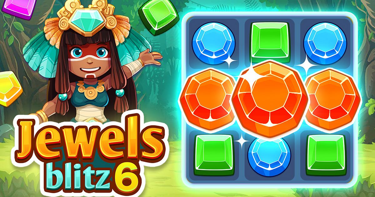 Jogo Jewels Blitz 3 online. Jogar gratis