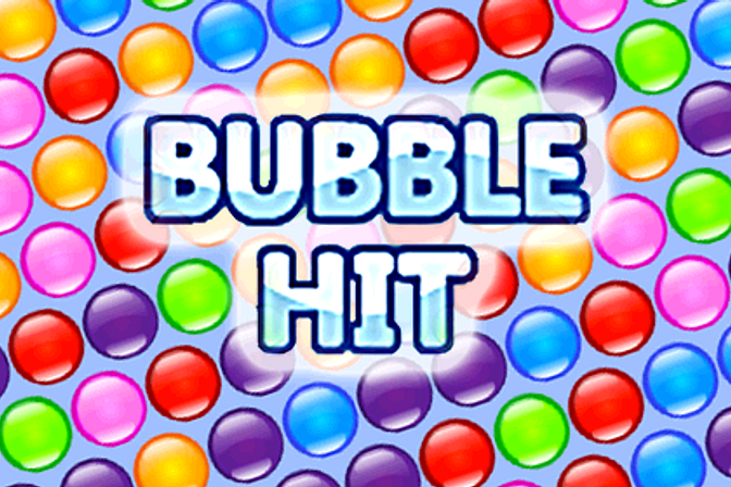 Bubble Hit - Jogue Online em SilverGames 🕹