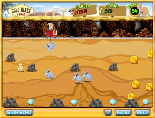 Gold Miner Vegas - Australia Levels - Jogo Gratuito Online 