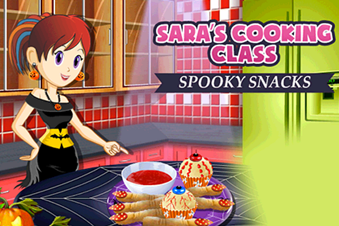 Sara's Cooking Class: Spooky Snacks - Jogo Gratuito Online