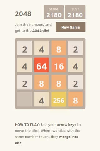 2048 Game - Jogo Gratuito Online | FunnyGames
