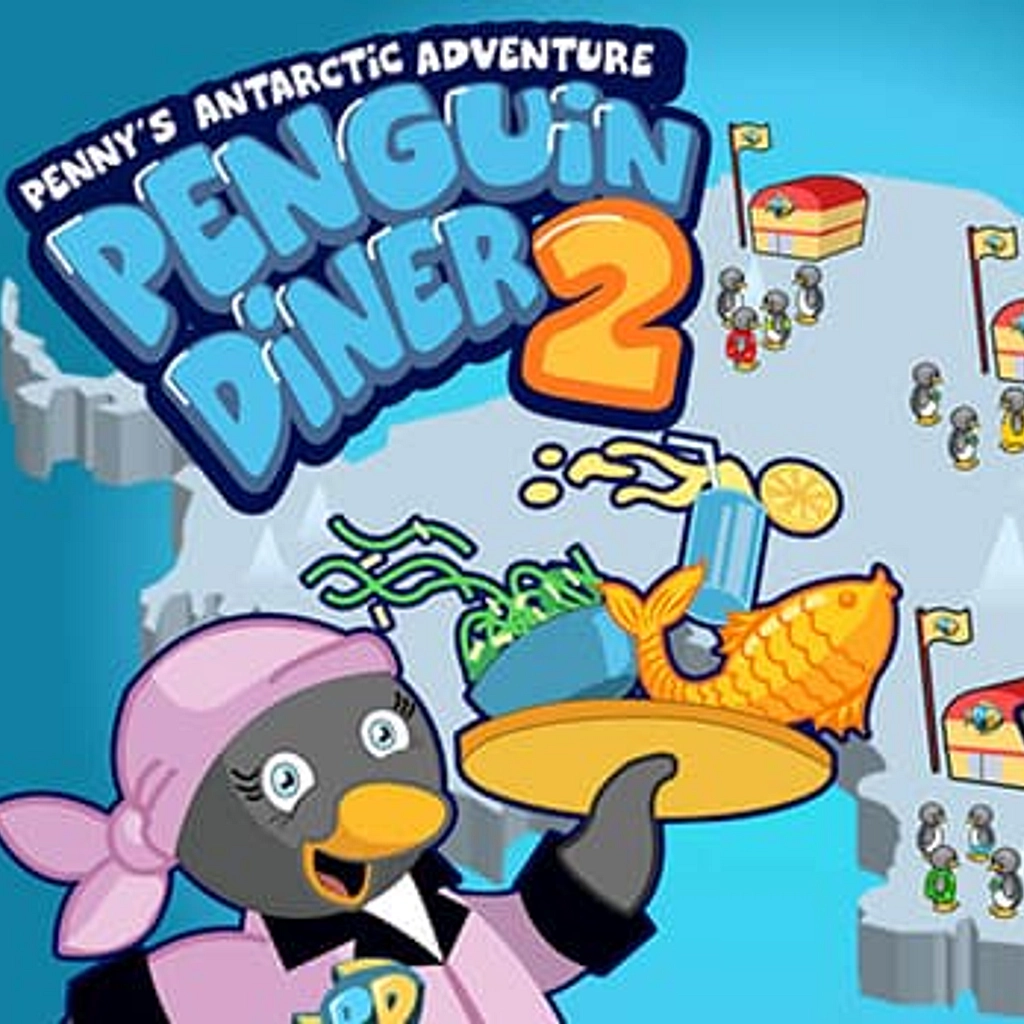 A GARÇONETE PINGUIM (Penguin Diner) (Day 1 ao 8) - Jogos diferentes 