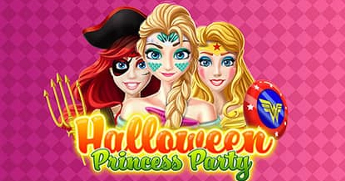 Jogo Disney Princess Halloween Party no Jogos 360