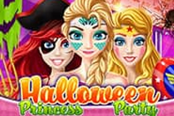 Festa de Halloween das Princesas