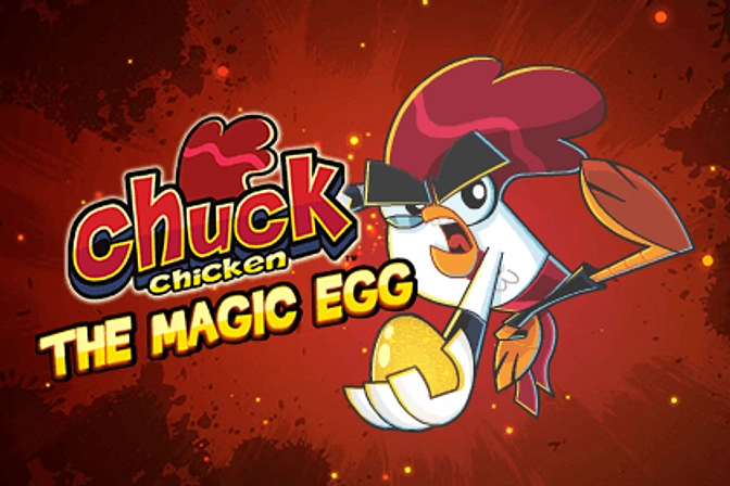 Galinha Chuck o Ovo Mágico - Jogo Gratuito Online