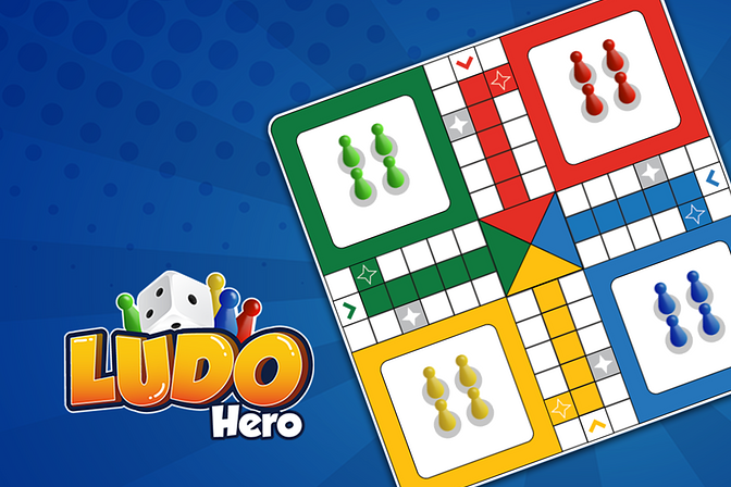 Ludo Hero 🕹️ 🎲  Jogo de navegador de tabuleiro