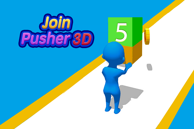 Join Pusher 3D - Jogo Gratuito Online