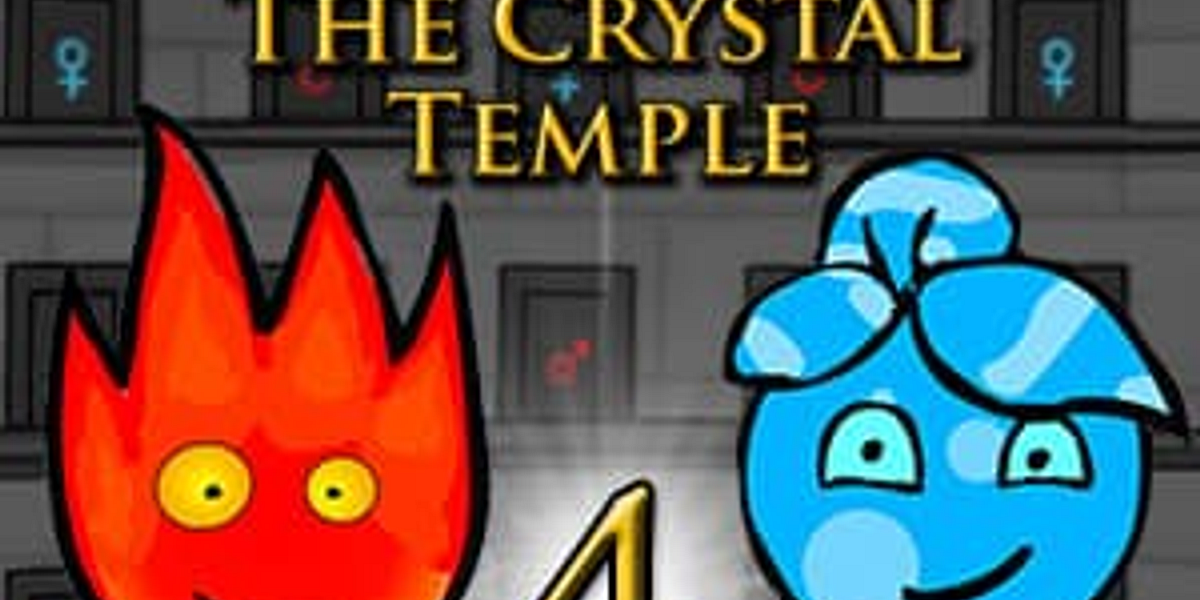 Jogos de Agua e Fogo 4 no Templo de Cristal