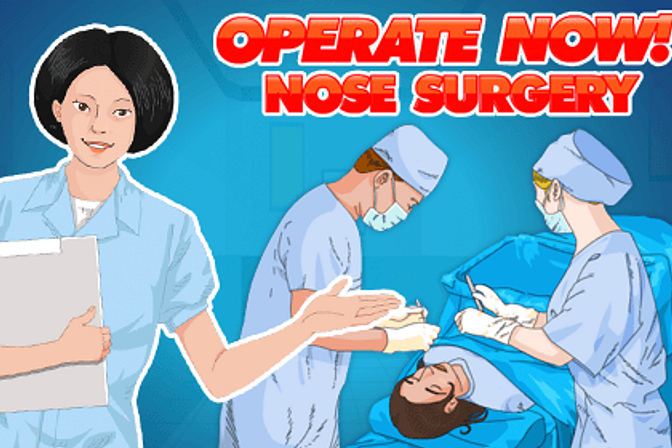Operate Now: Nose Surgery - Jogo Gratuito Online