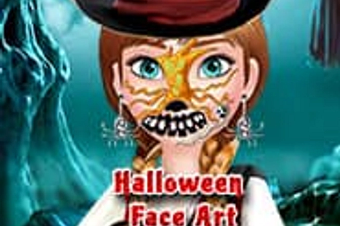 Arte Facial de Halloween