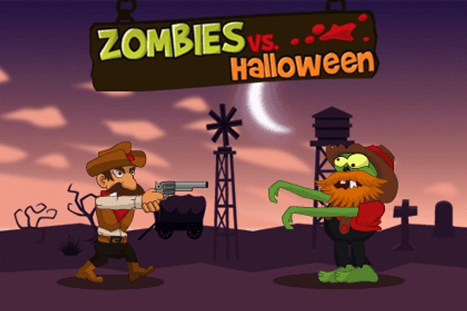 Zumbis vs Halloween - Jogo Gratuito Online