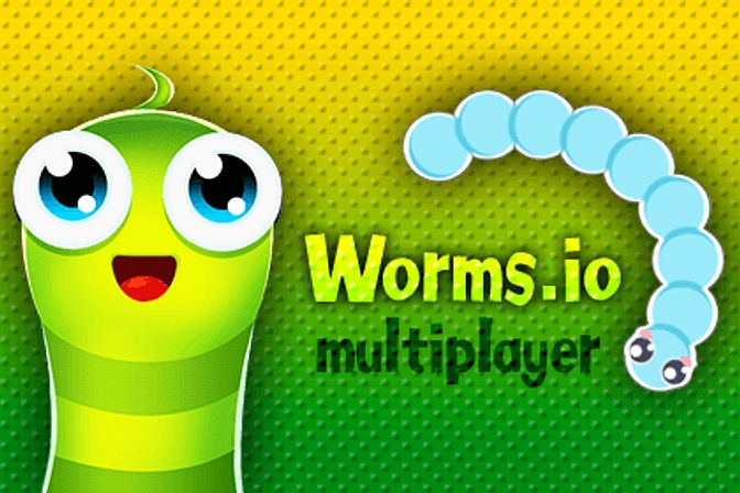 Jogo Worm Mania.io no Joguix