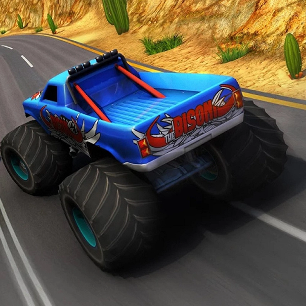 Monster Truck Racing - Click Jogos