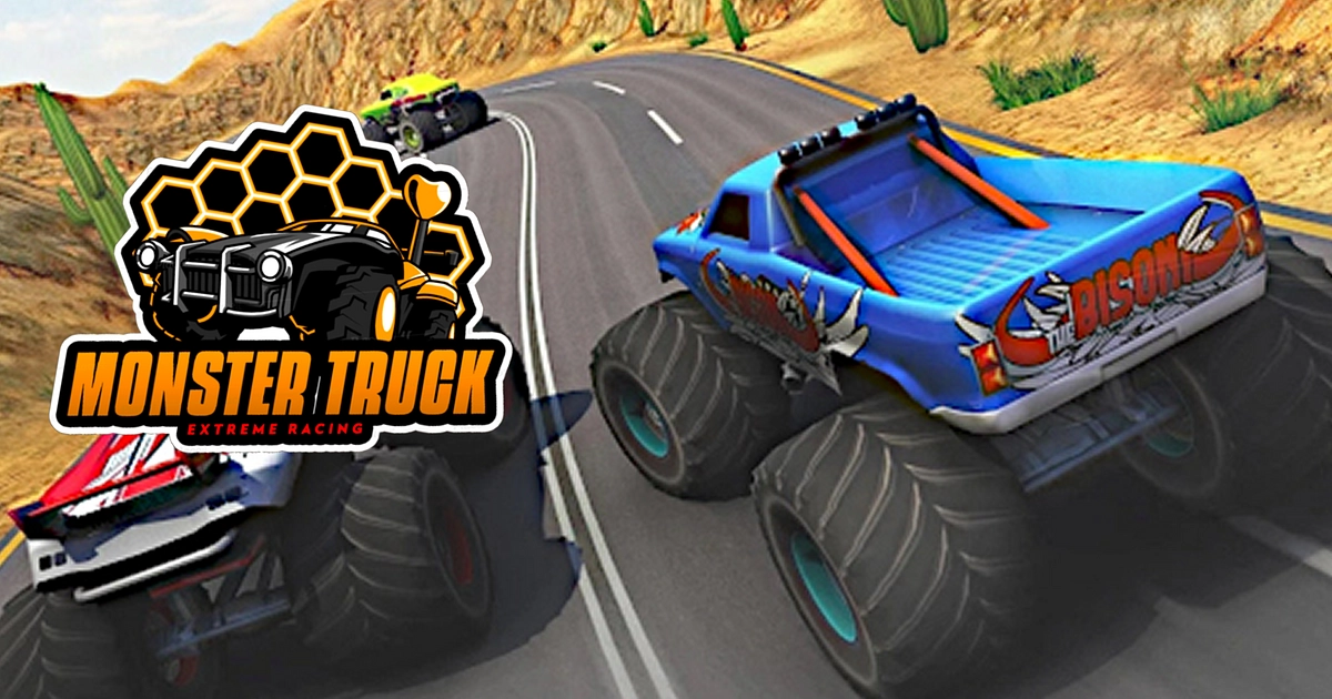 Monster Truck Racing - Click Jogos