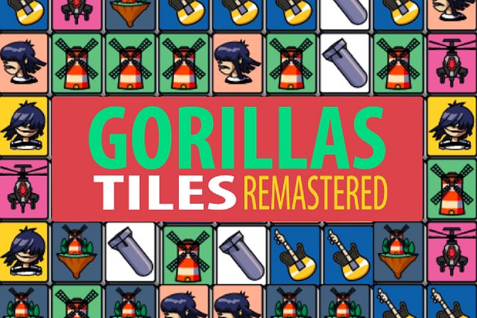 Gorillas Tiles of The Unexpected