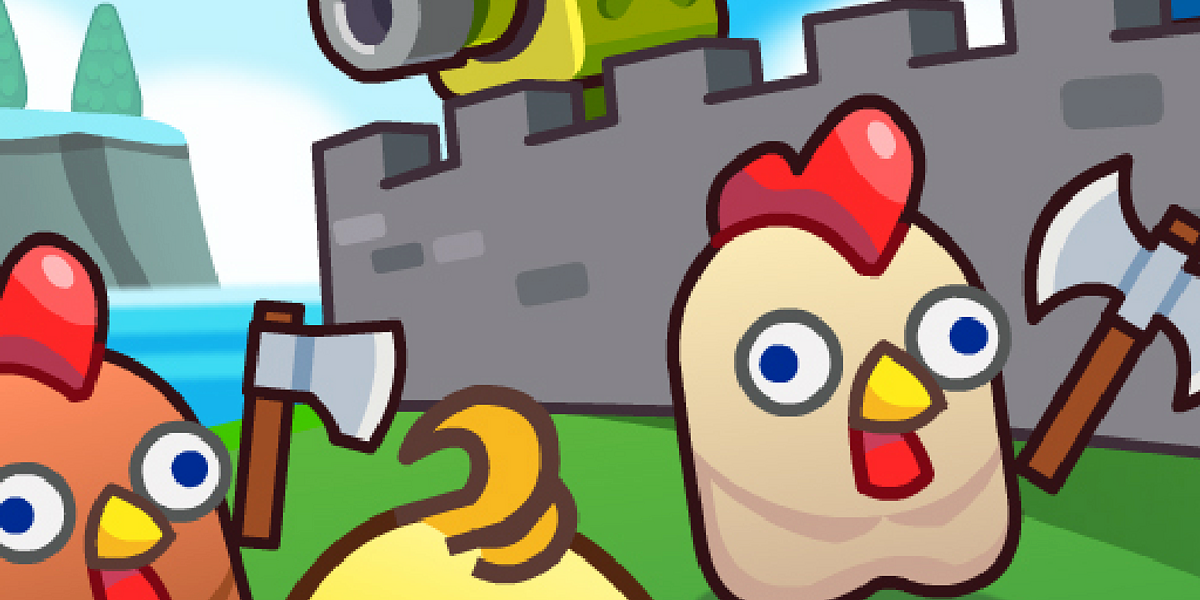 MERGE CANNON: CHICKEN DEFENSE jogo online gratuito em