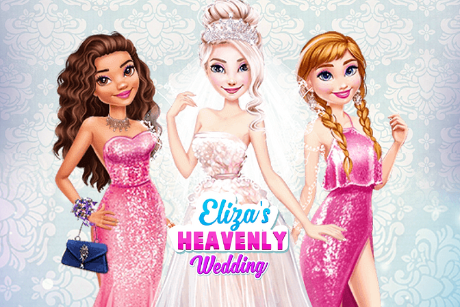 Jogo Elsa and Anna Wedding Party