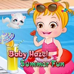 Bebê Hazel: Diversão de Verão