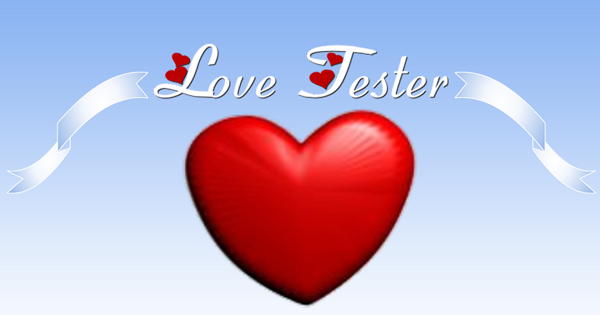 Love Tester - Friv Games in 2023  Love test game, True love test