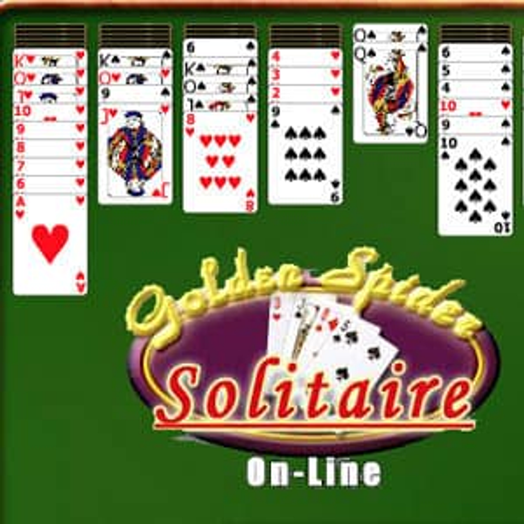 Golden Spider Solitaire On-line 🕹️ Jogue no Jogos123