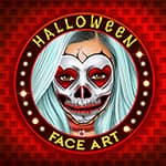 Arte Facial Modelos de Halloween