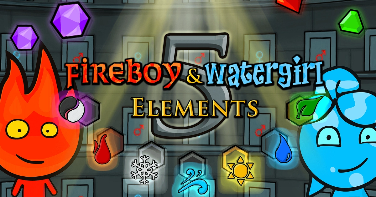 Jogo Fogo e Água? Fireboy e Watergirl Fases 6,7,8