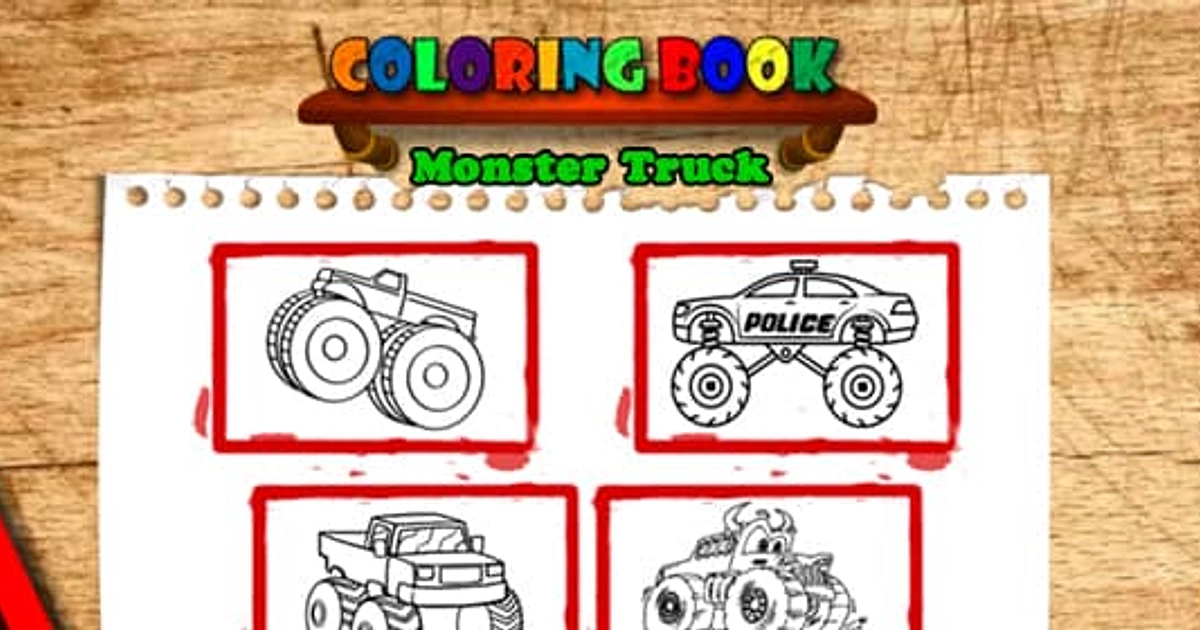 Carros monstros para colorir!  Monster truck coloring pages, Coloring  pages, Truck coloring pages