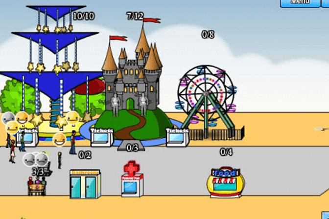 Lista traz os melhores jogos simuladores de parques de diversão