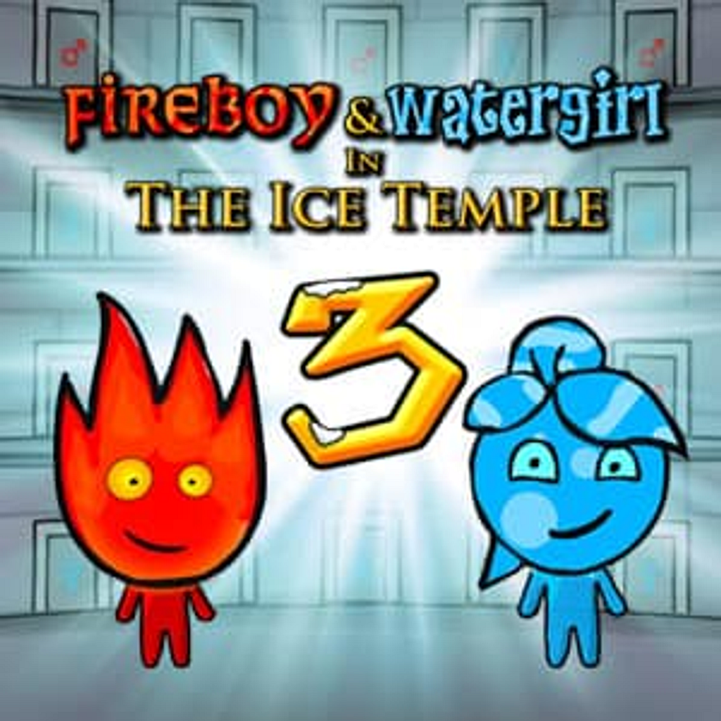 FOGO E ÁGUA NO TEMPLO DO GELO - (Fireboy & Watergirl In The Ice Temple) 