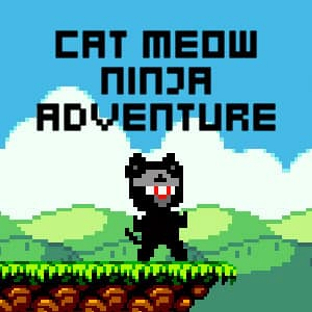 Gato Miau Aventura Ninja - Jogo Gratuito Online