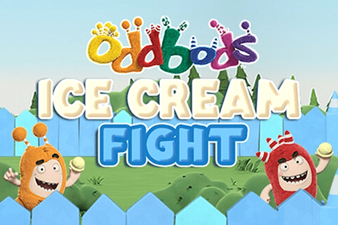 Oddbods Ice Cream Fight - Jogo Gratuito Online