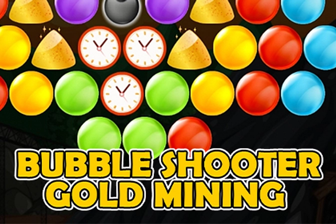 Bubble Shooter Gold Mining - Jogo Gratuito Online